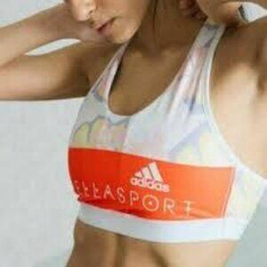 Adidas Stella Sport floral sports bra Sz M